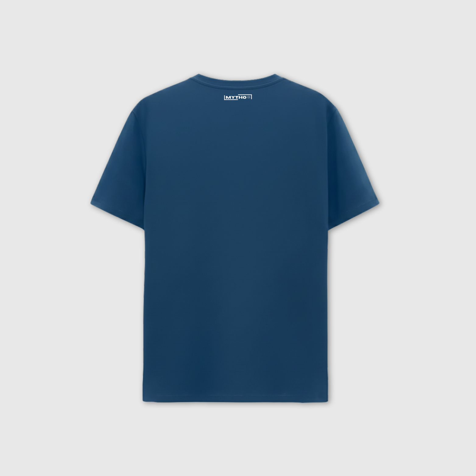 BASIC BLUE T-SHIRT - BACK