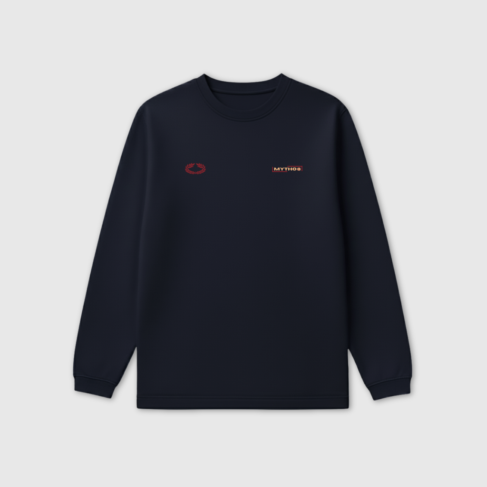 PROPOSITUM OVERSIZE LONG-SLEEVE MARITIME/GARNET