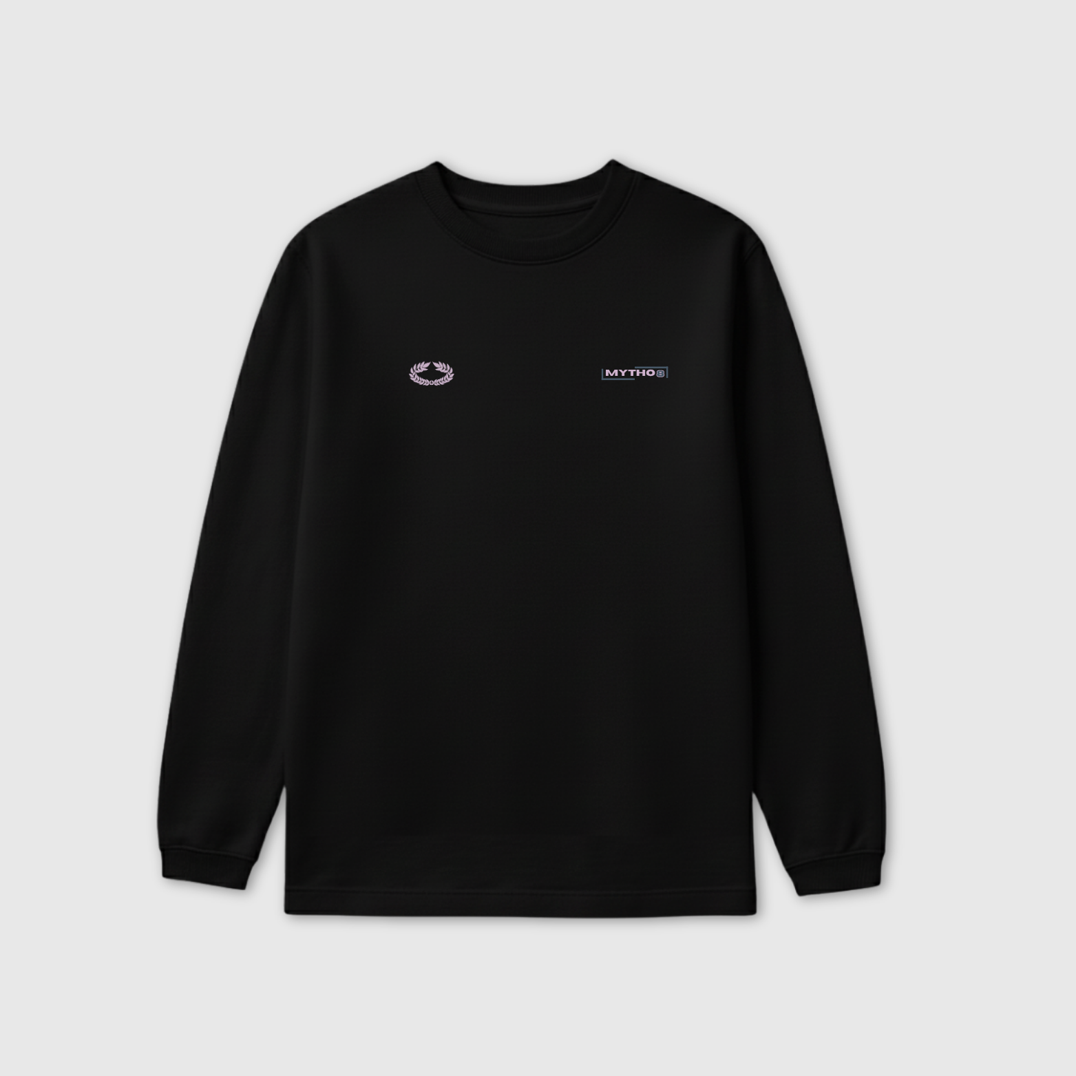 VIRTUS OVERSIZE LONG-SLEEVE BLACK/PURPLE
