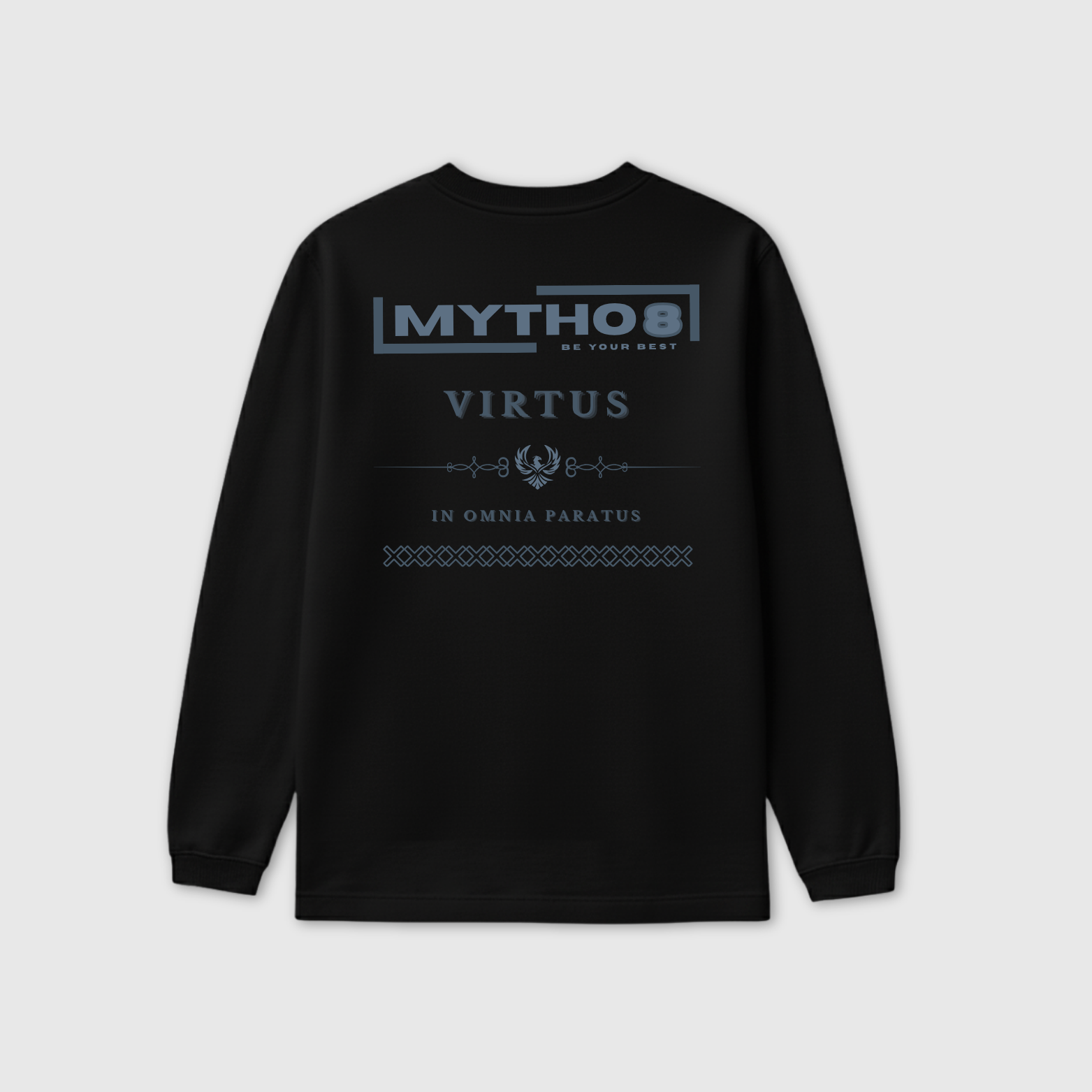 VIRTUS OVERSIZE LONG-SLEEVE BLACK/GREY