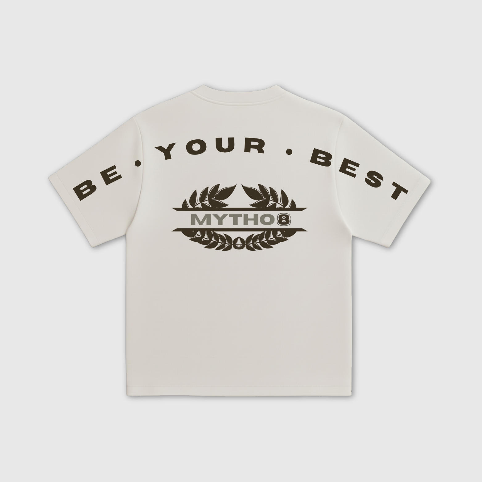 MYTHO8 CROPPED TEE GREY