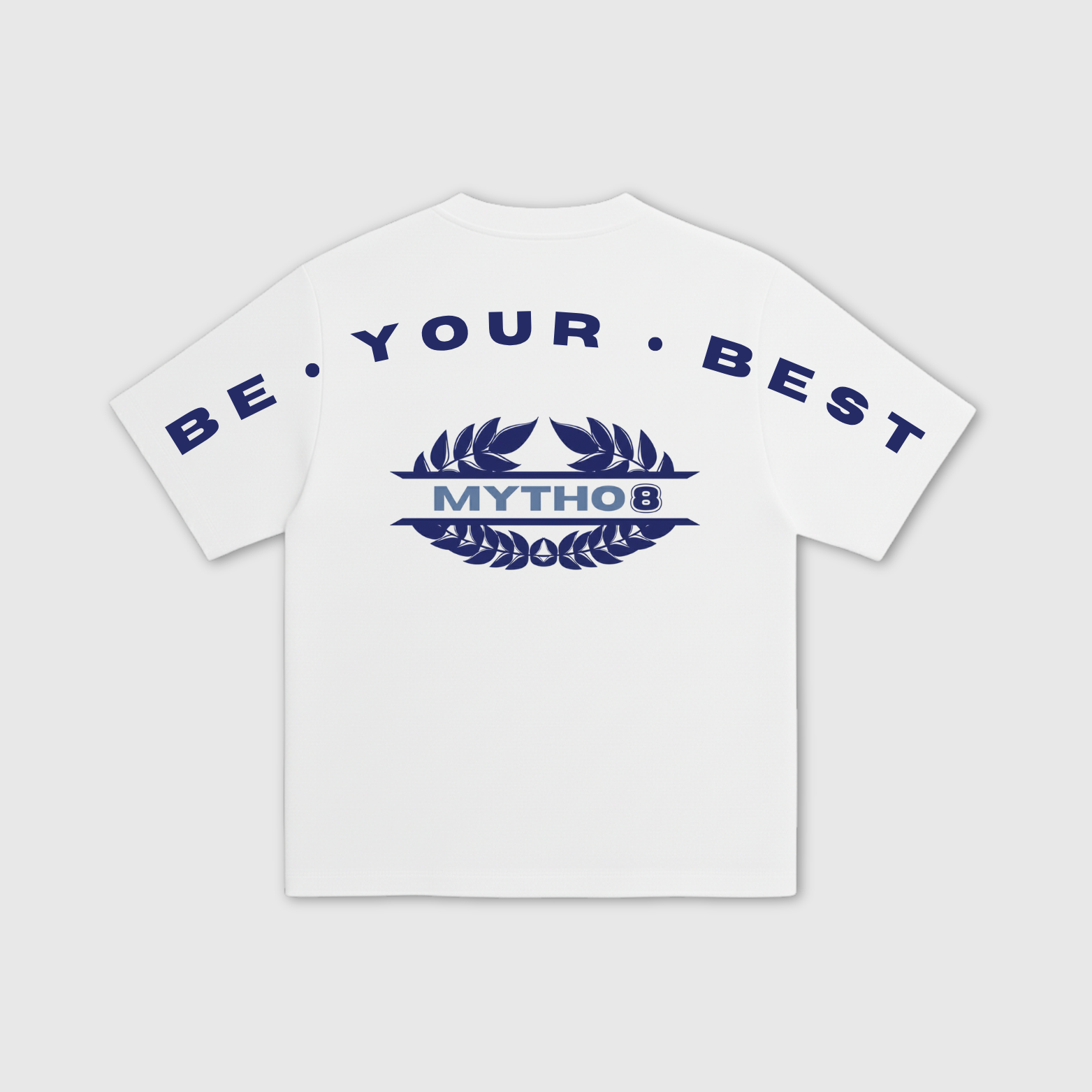 MYTHO8 CROPPED TEE WHITE