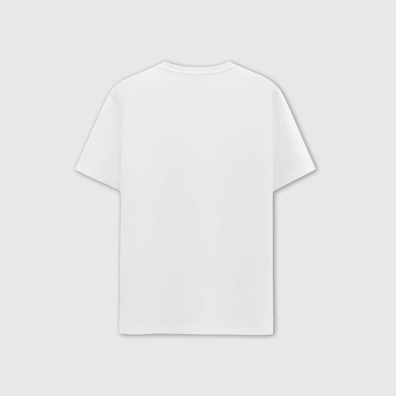 BASIC WHITE T-SHIRT - FRONT