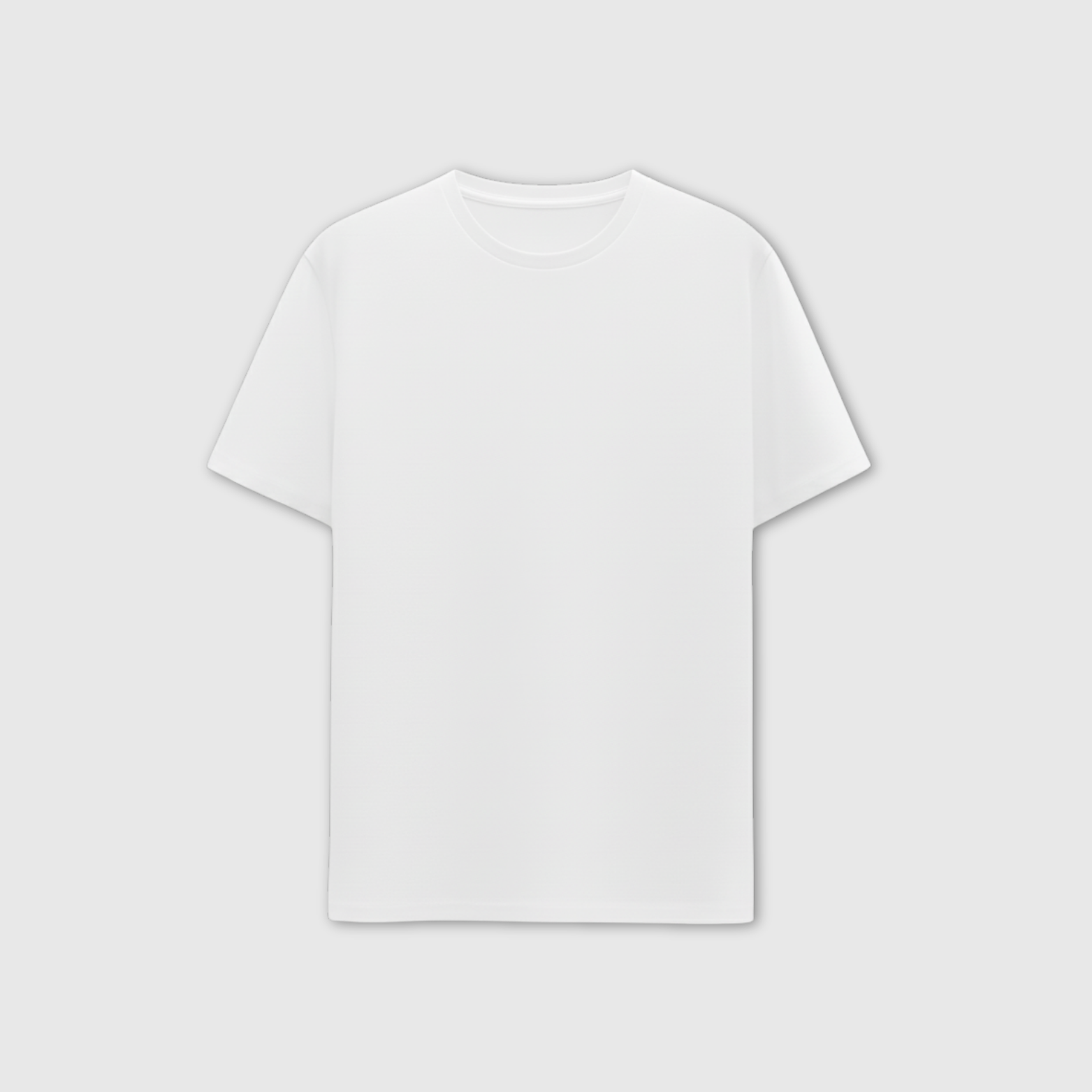 BASIC WHITE T-SHIRT - BACK