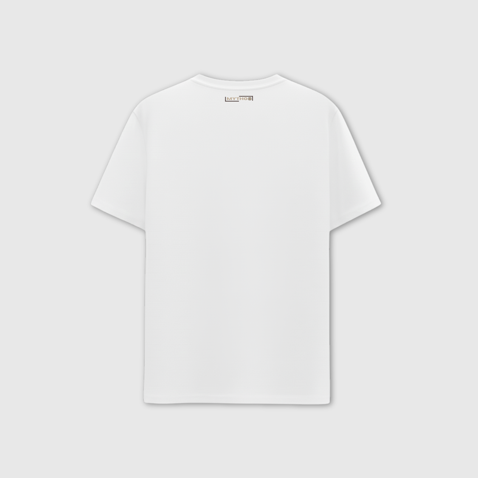 BASIC WHITE T-SHIRT - BACK