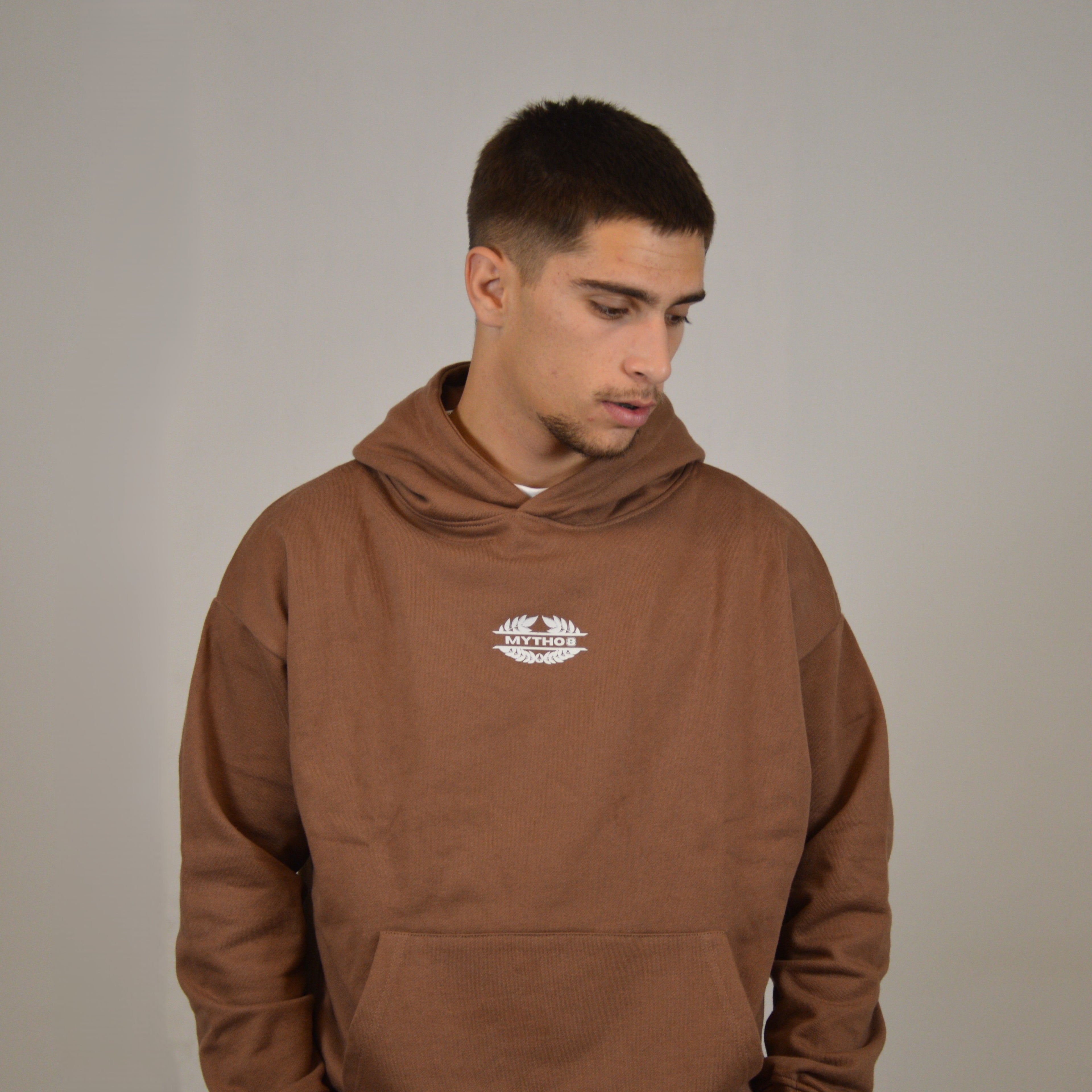HOODIE DNS BROWN