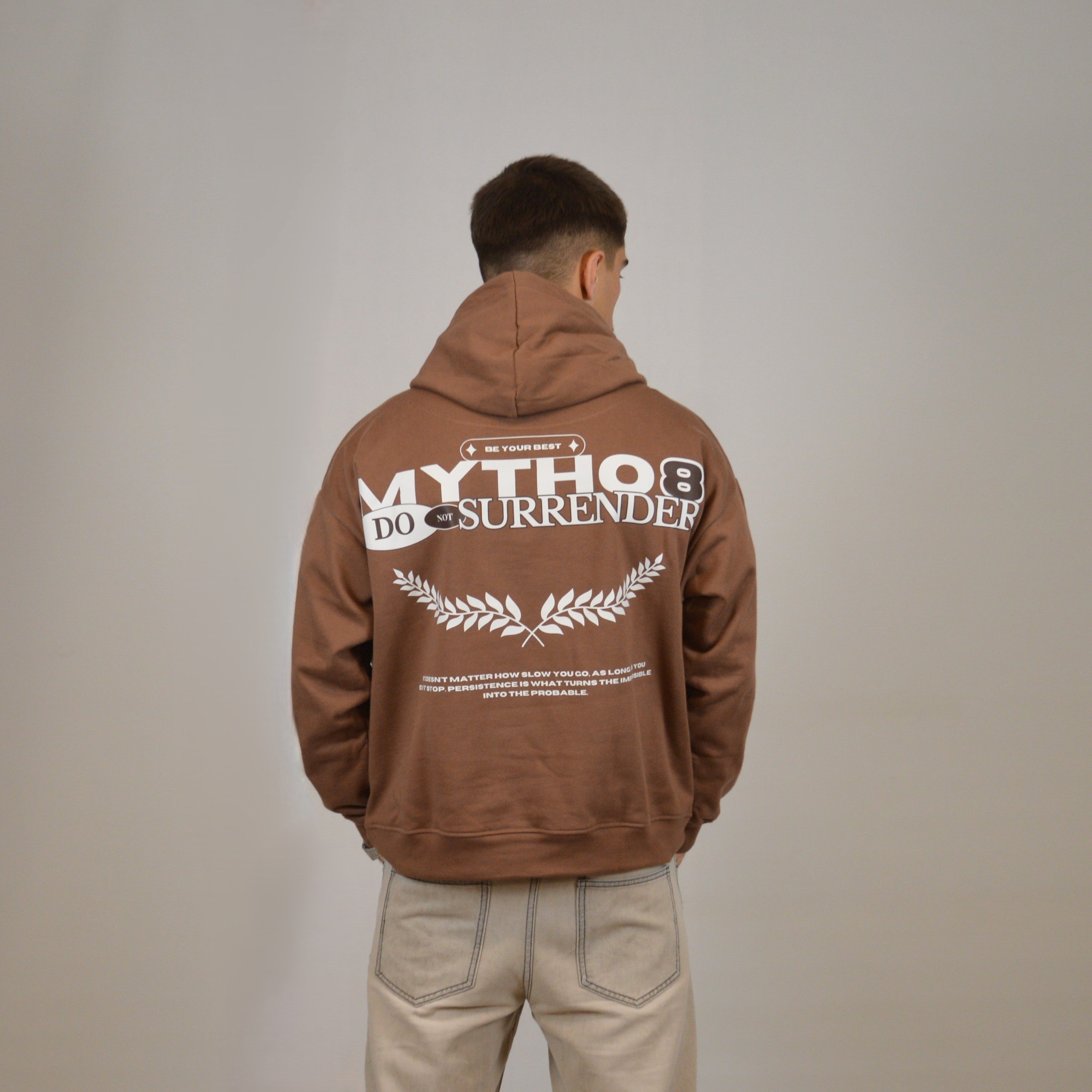 HOODIE DNS BROWN
