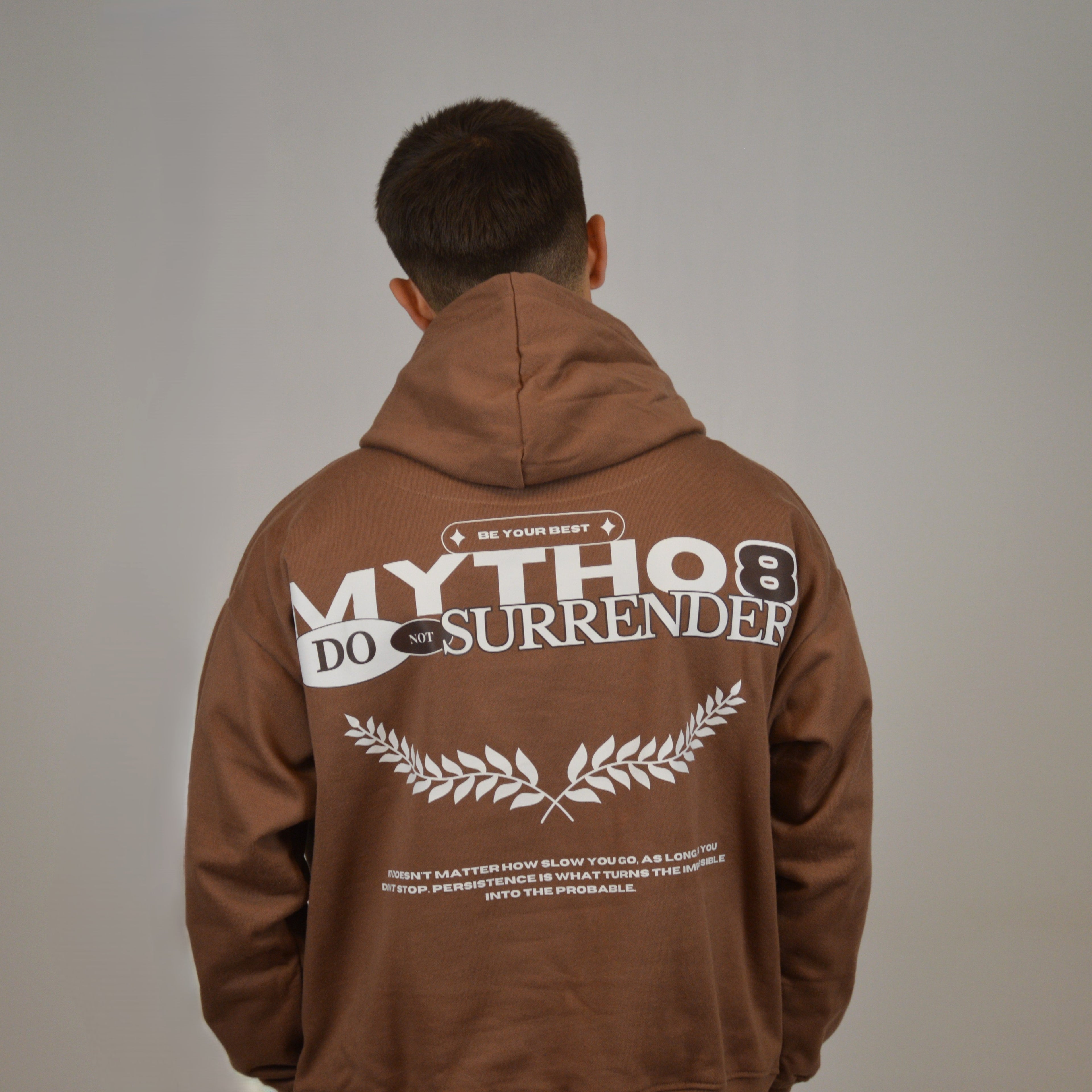 HOODIE DNS BROWN