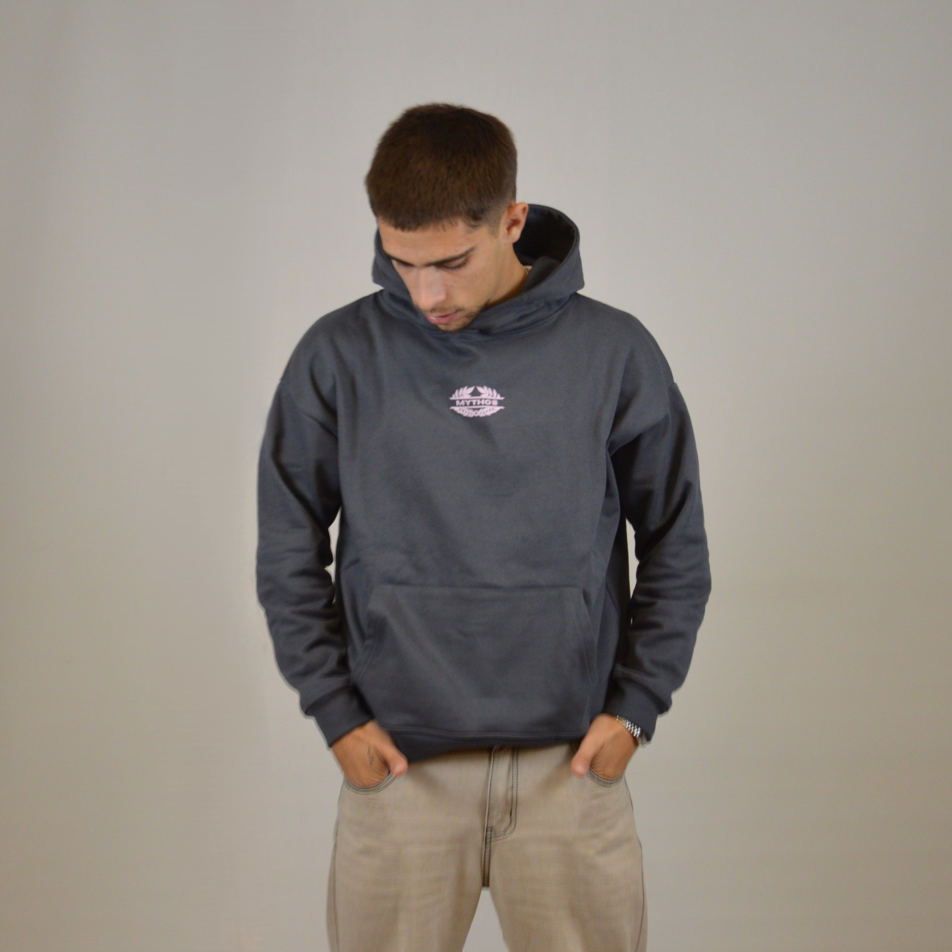 HOODIE DNS GREY