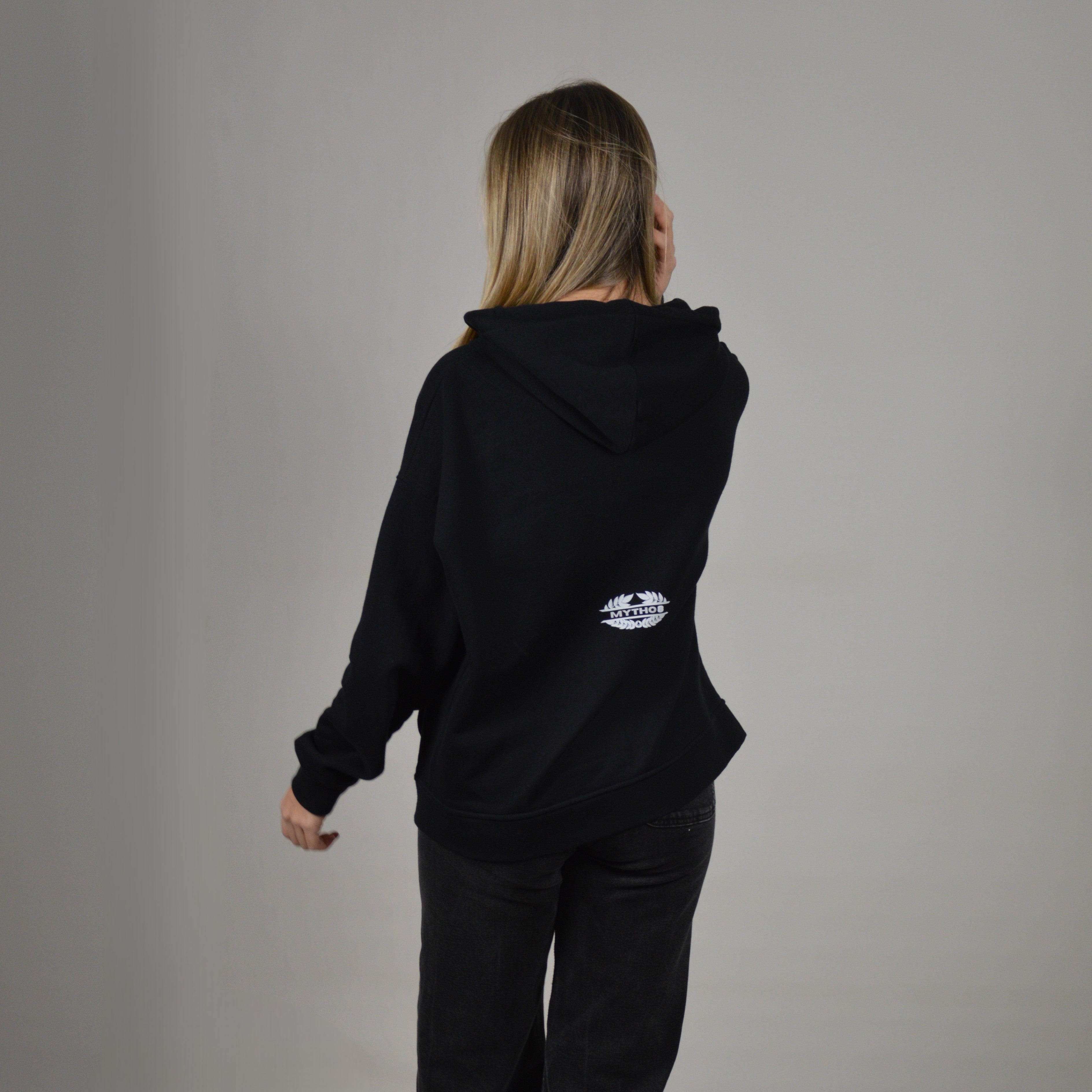 HODDIE ZIPPER BLACK