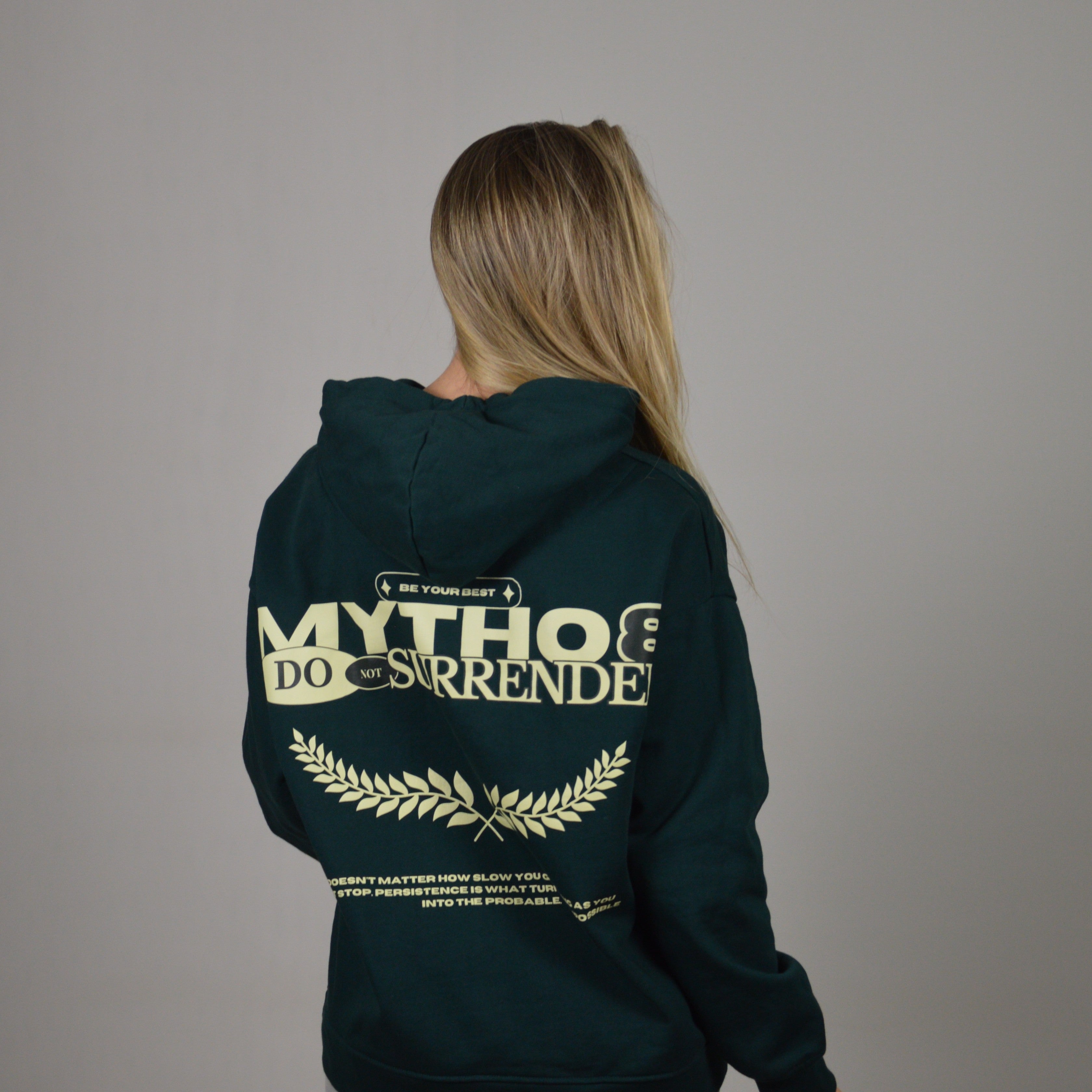 HOODIE DNS GREEN