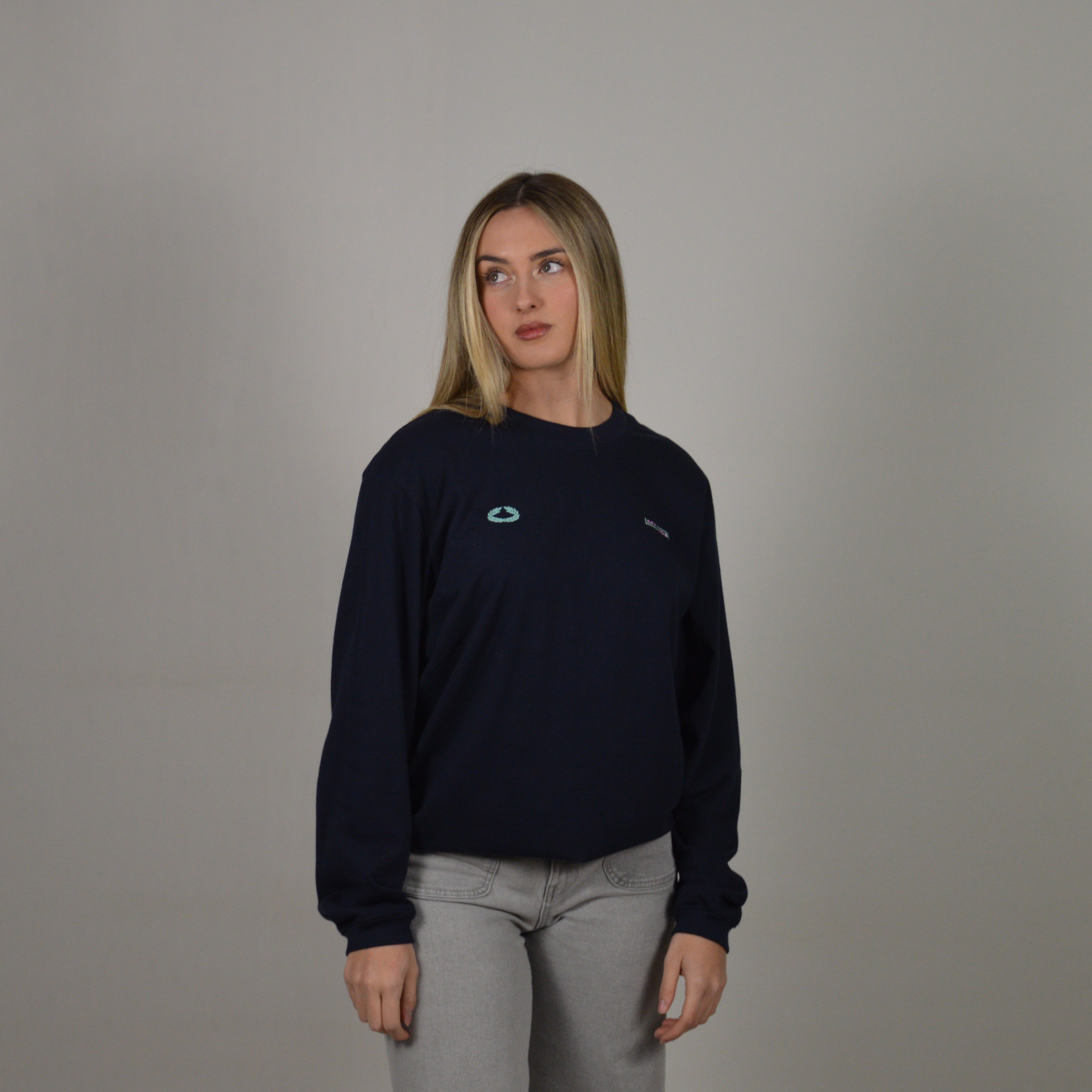 PROPOSITUM OVERSIZE LONG-SLEEVE MARITIME/PINK