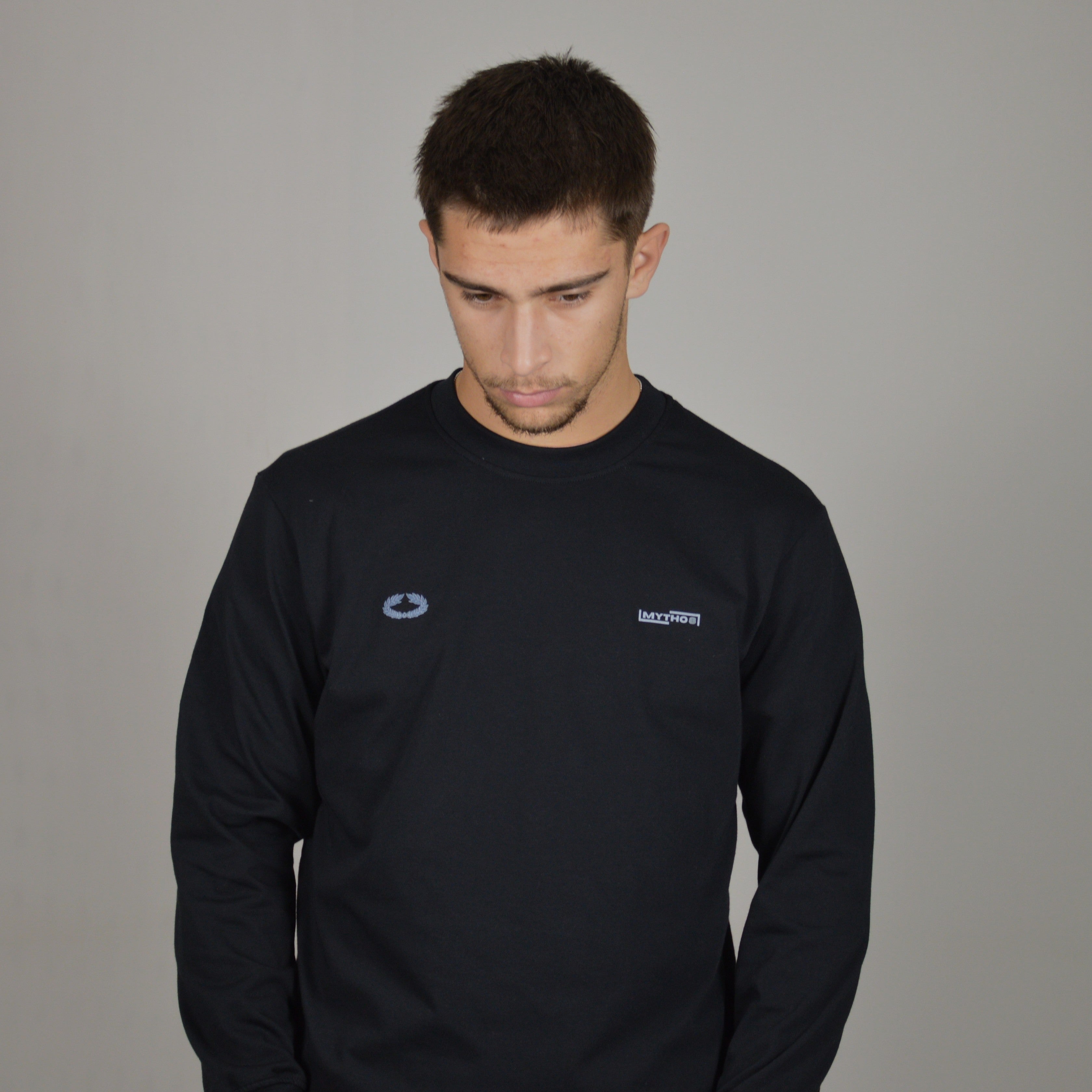 VIRTUS OVERSIZE LONG-SLEEVE BLACK/GREY