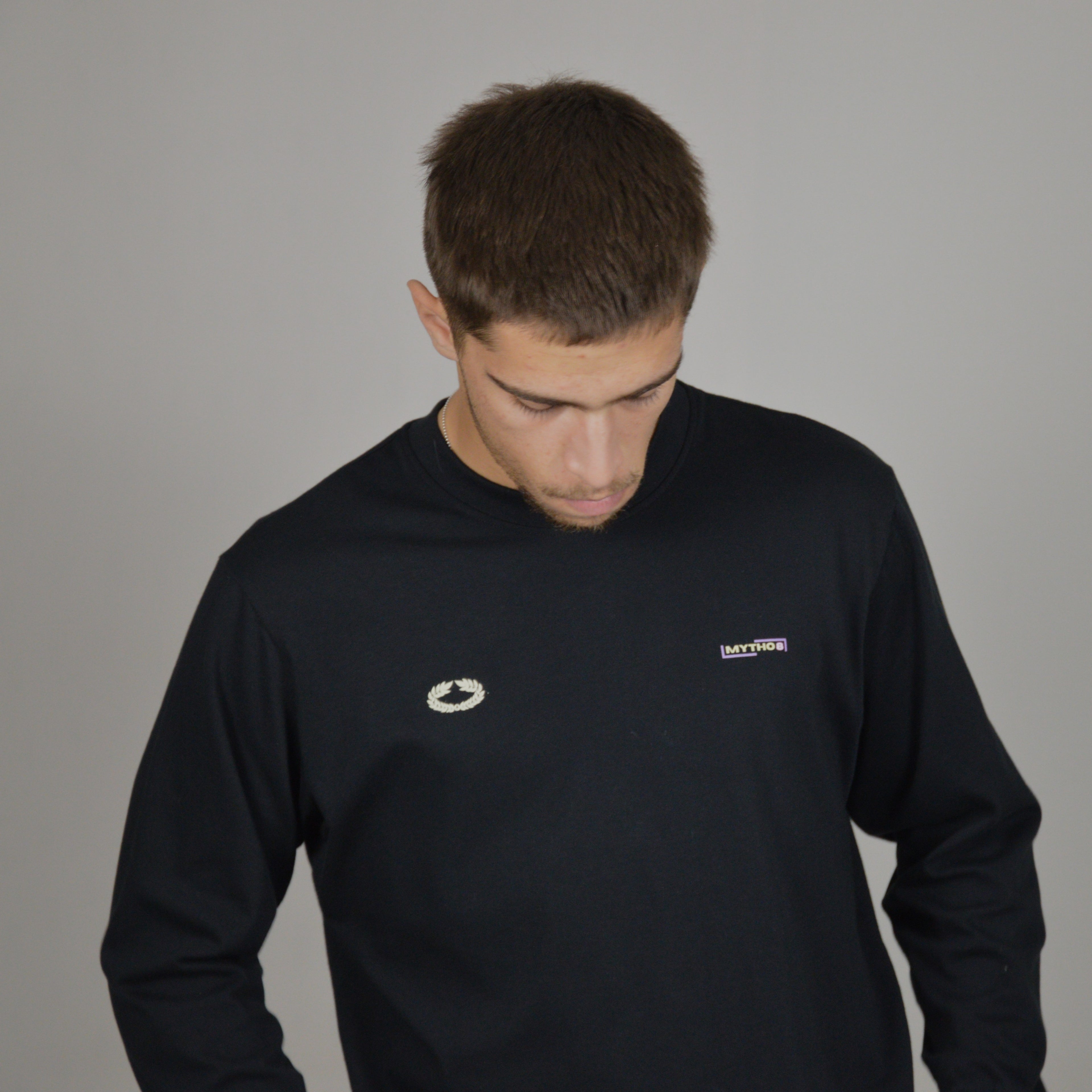 VIRTUS OVERSIZE LONG-SLEEVE BLACK/YELLOW